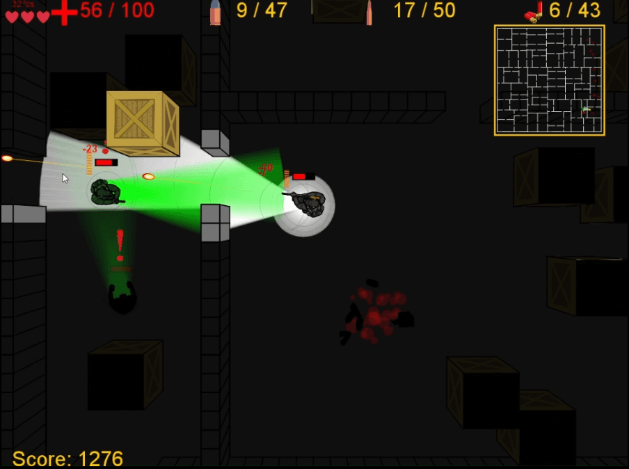 2D Top-Down Shooter screenshot